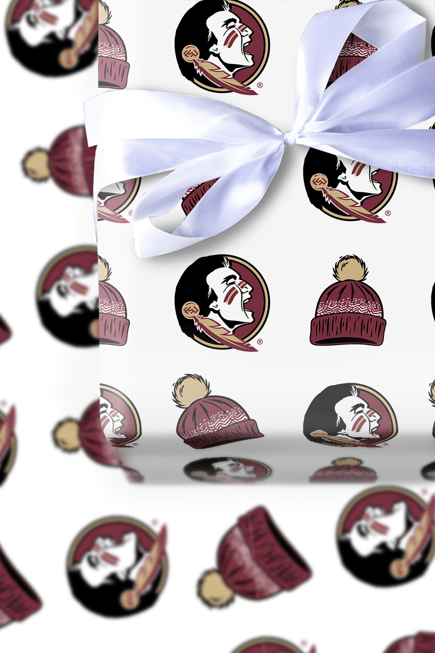 FHS Beanie - Wrapping Paper - Aspen & Arlo
