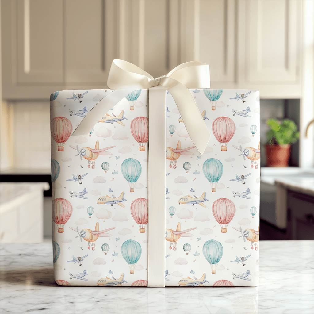 Wings and Wishes - Wrapping Paper - Aspen & Arlo
