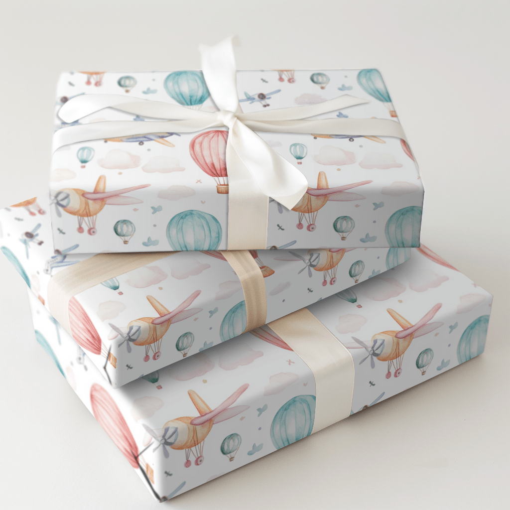 Wings and Wishes - Wrapping Paper - Aspen & Arlo