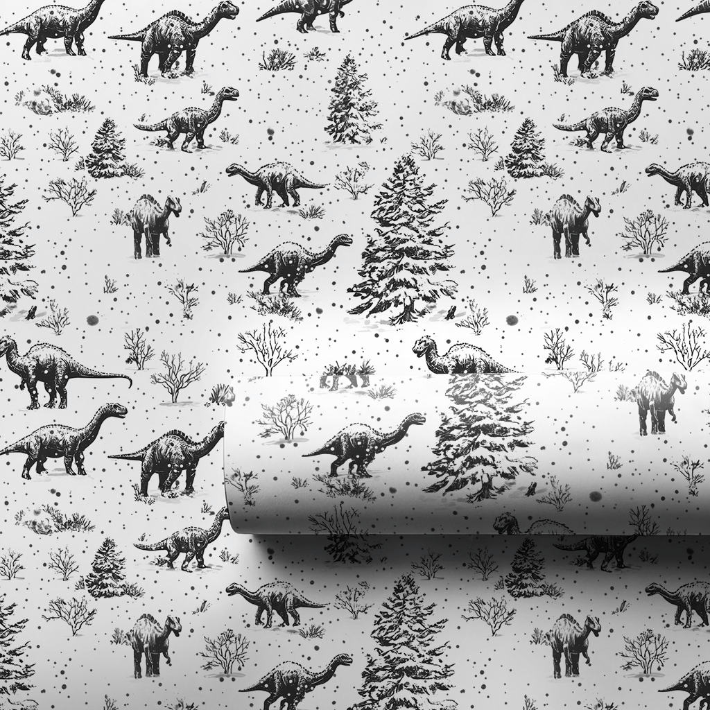 Jurassic Fantastic - Wrapping Paper - Aspen & Arlo
