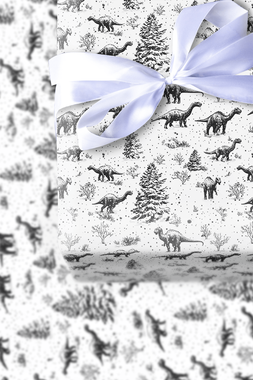 Jurassic Fantastic - Wrapping Paper - Aspen & Arlo