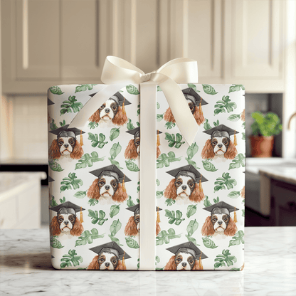 Cavalier King Charles Graduate - Wrapping Paper - Aspen & Arlo