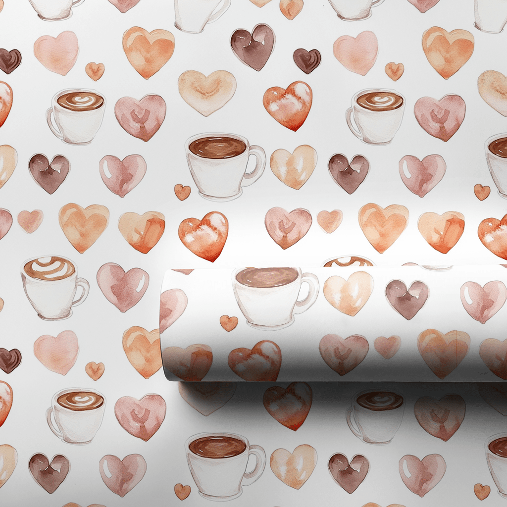 Latte Love - Wrapping Paper - Aspen & Arlo