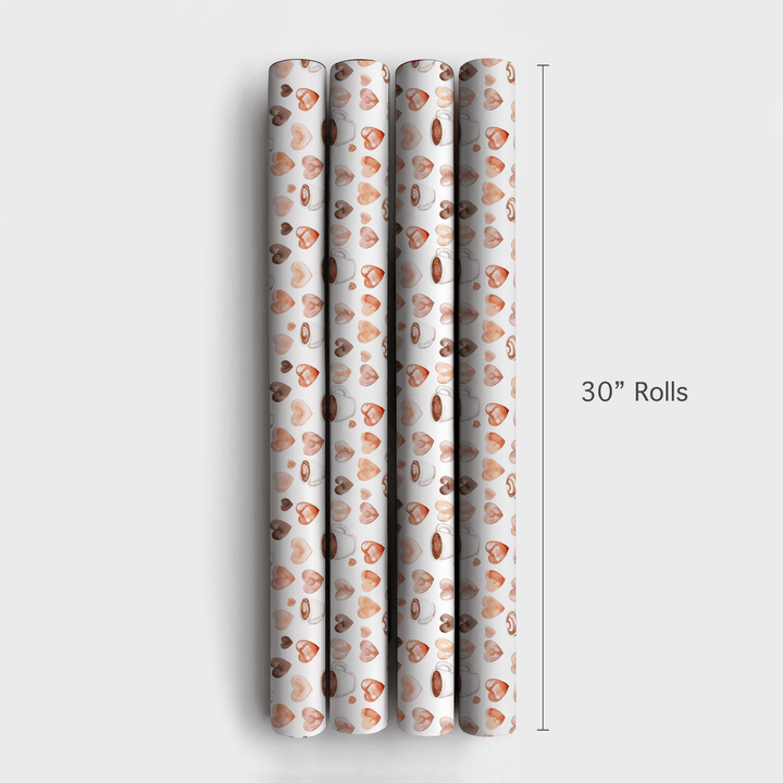 Latte Love - Wrapping Paper - Aspen & Arlo