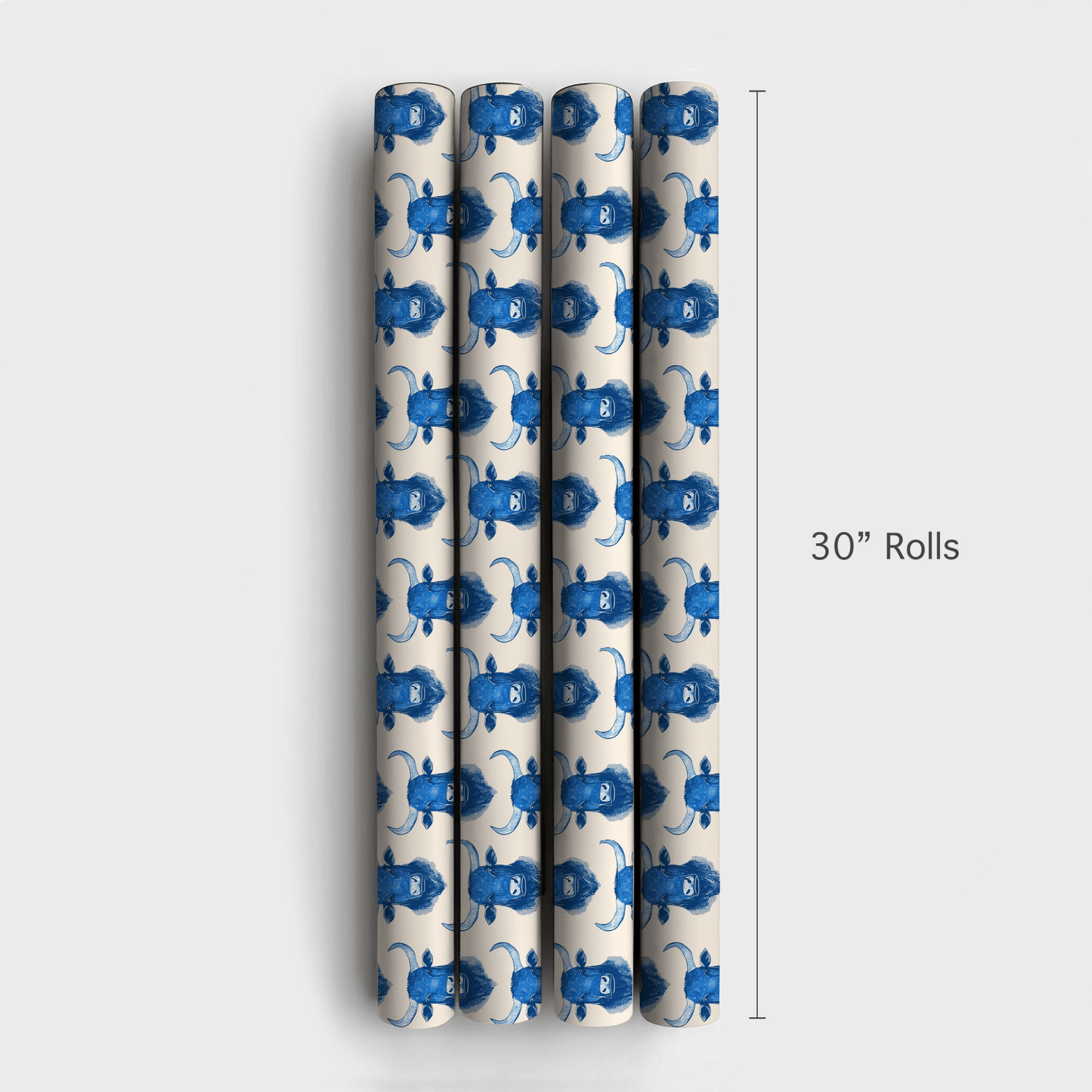 Bull Frost - Wrapping Paper - Aspen & Arlo