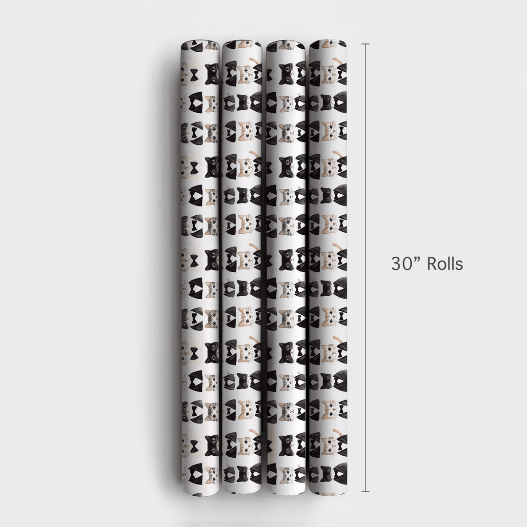 Be a Fancy Cat - Wrapping Paper - Aspen & Arlo