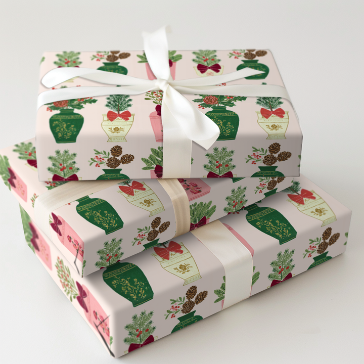 Christmas Ginger Jars