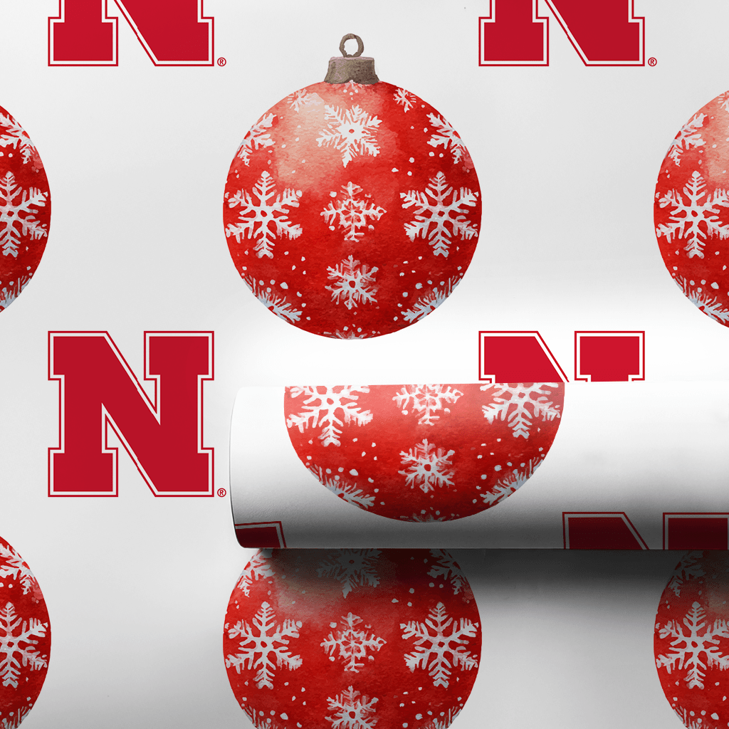Big Red Bauble - Wrapping Paper - Aspen & Arlo