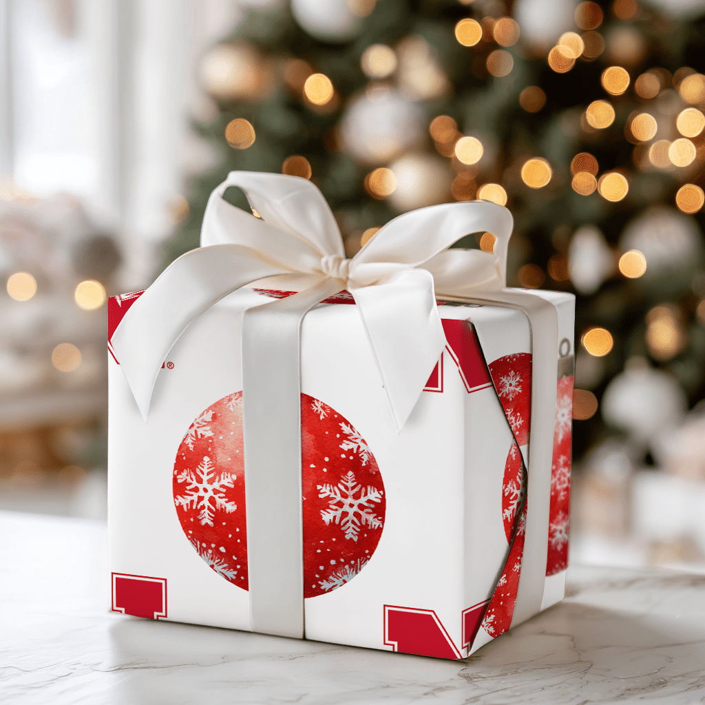 Big Red Bauble - Wrapping Paper - Aspen & Arlo