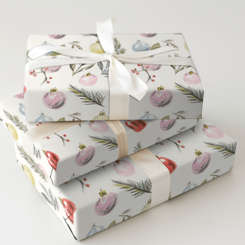 Pastel Trimmings - Wrapping Paper - Aspen & Arlo