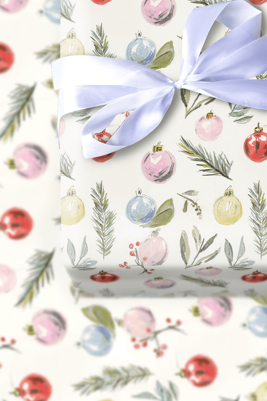 Pastel Trimmings - Wrapping Paper - Aspen & Arlo