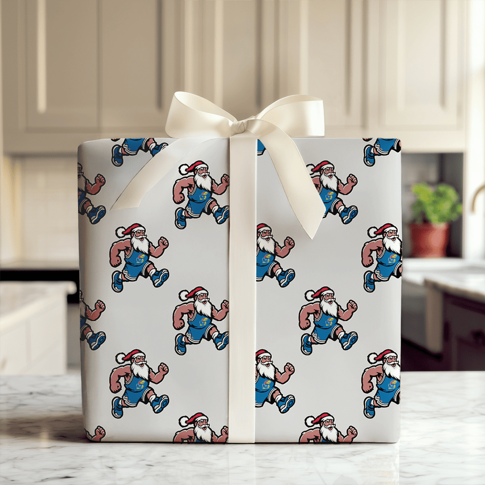 Deck the Court – KU - Wrapping Paper - Aspen & Arlo