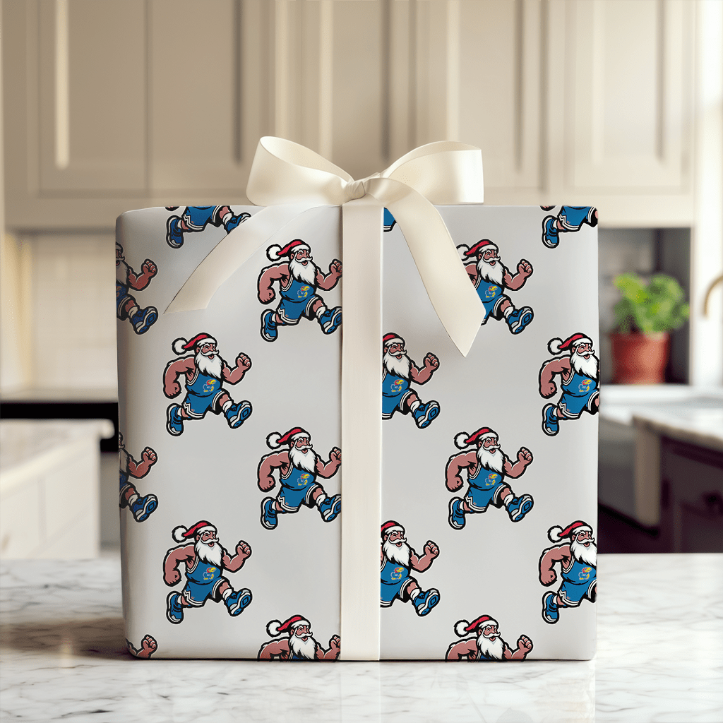 Deck the Court – KU - Wrapping Paper - Aspen & Arlo