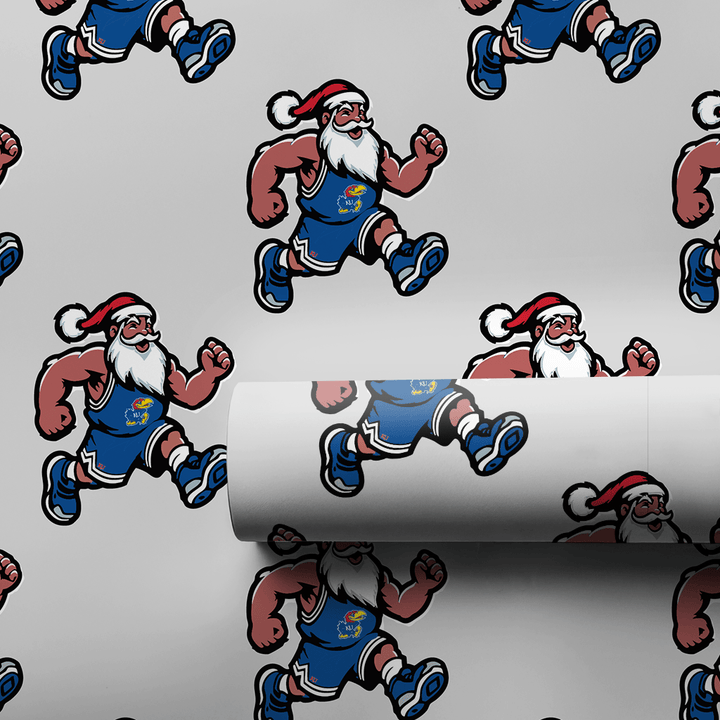 Deck the Court – KU - Wrapping Paper - Aspen & Arlo