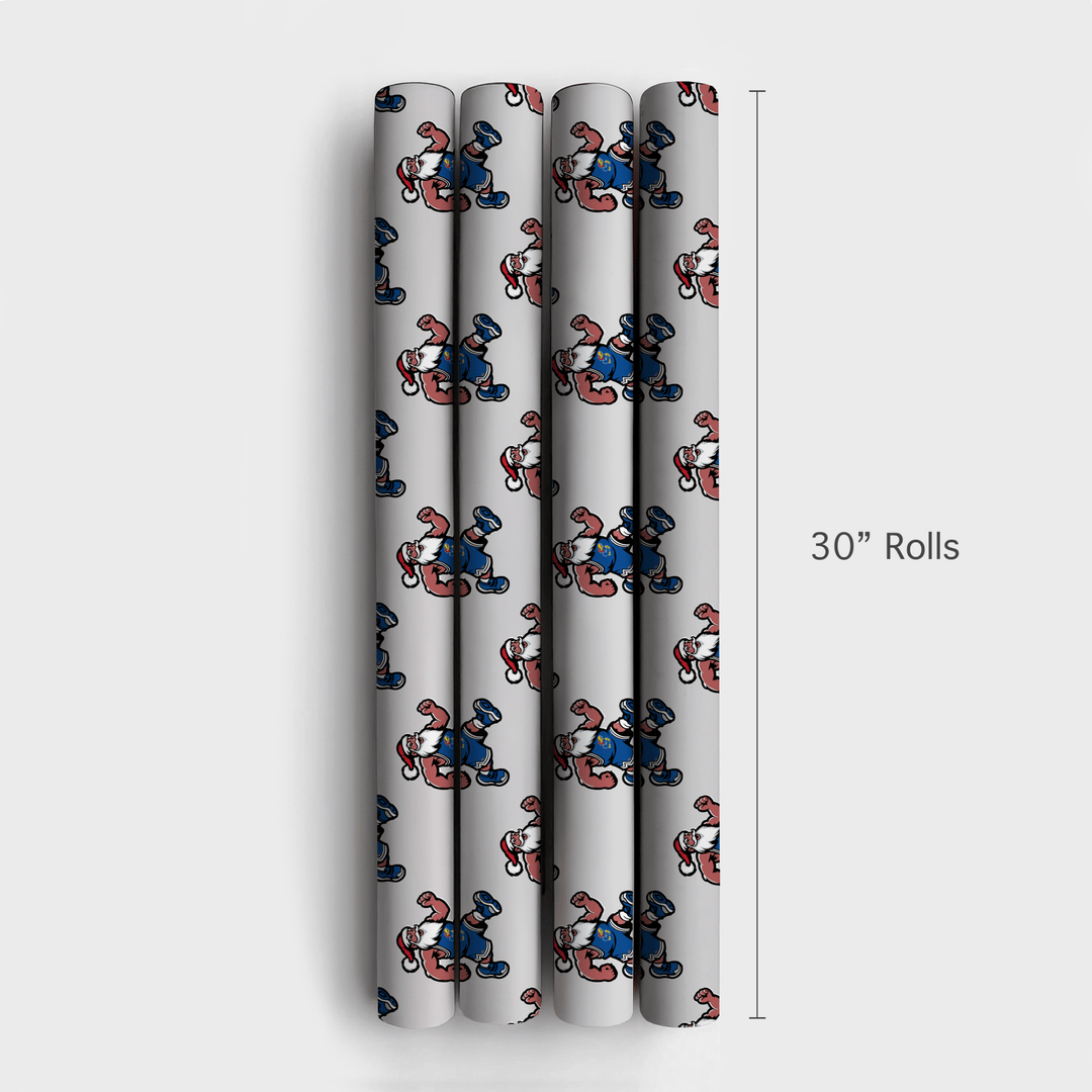 Deck the Court – KU - Wrapping Paper - Aspen & Arlo