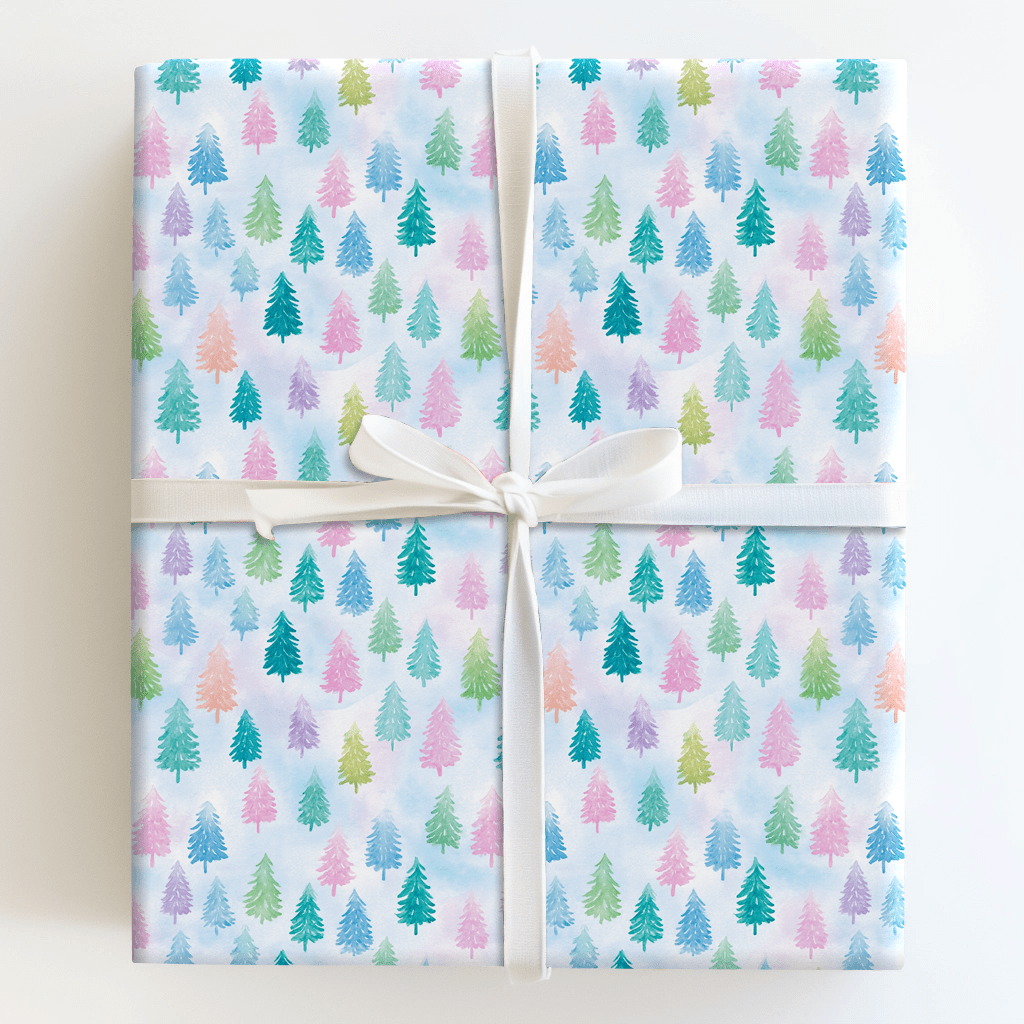 Frost Me in Mint - Wrapping Paper - Aspen & Arlo