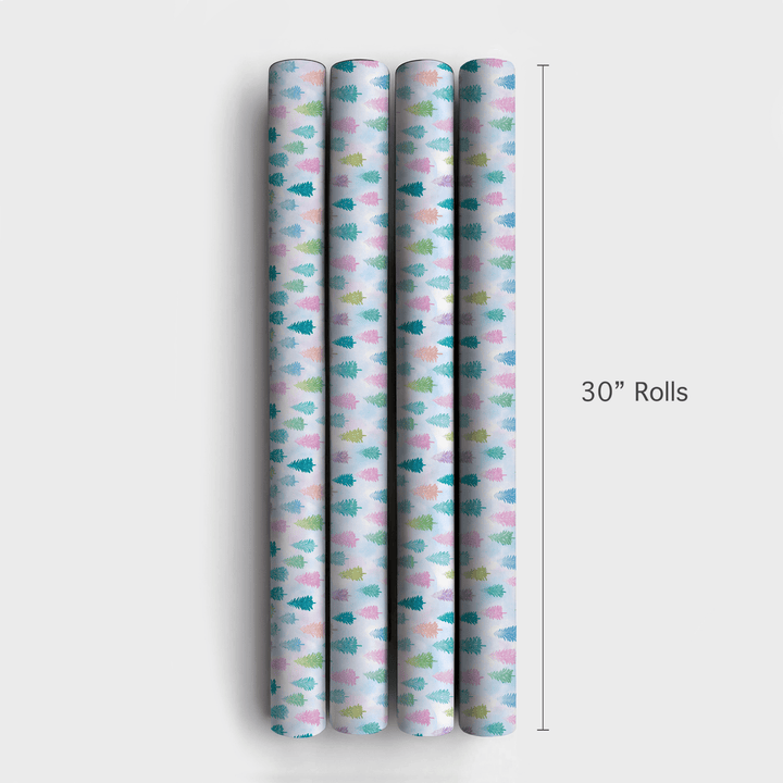 Frost Me in Mint - Wrapping Paper - Aspen & Arlo