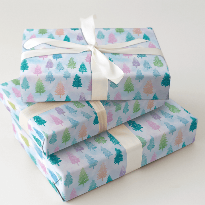 Frost Me in Mint - Wrapping Paper - Aspen & Arlo