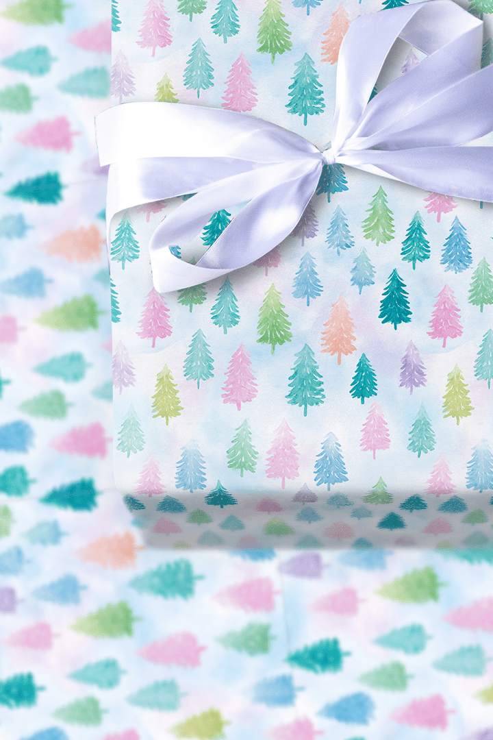 Frost Me in Mint - Wrapping Paper - Aspen & Arlo