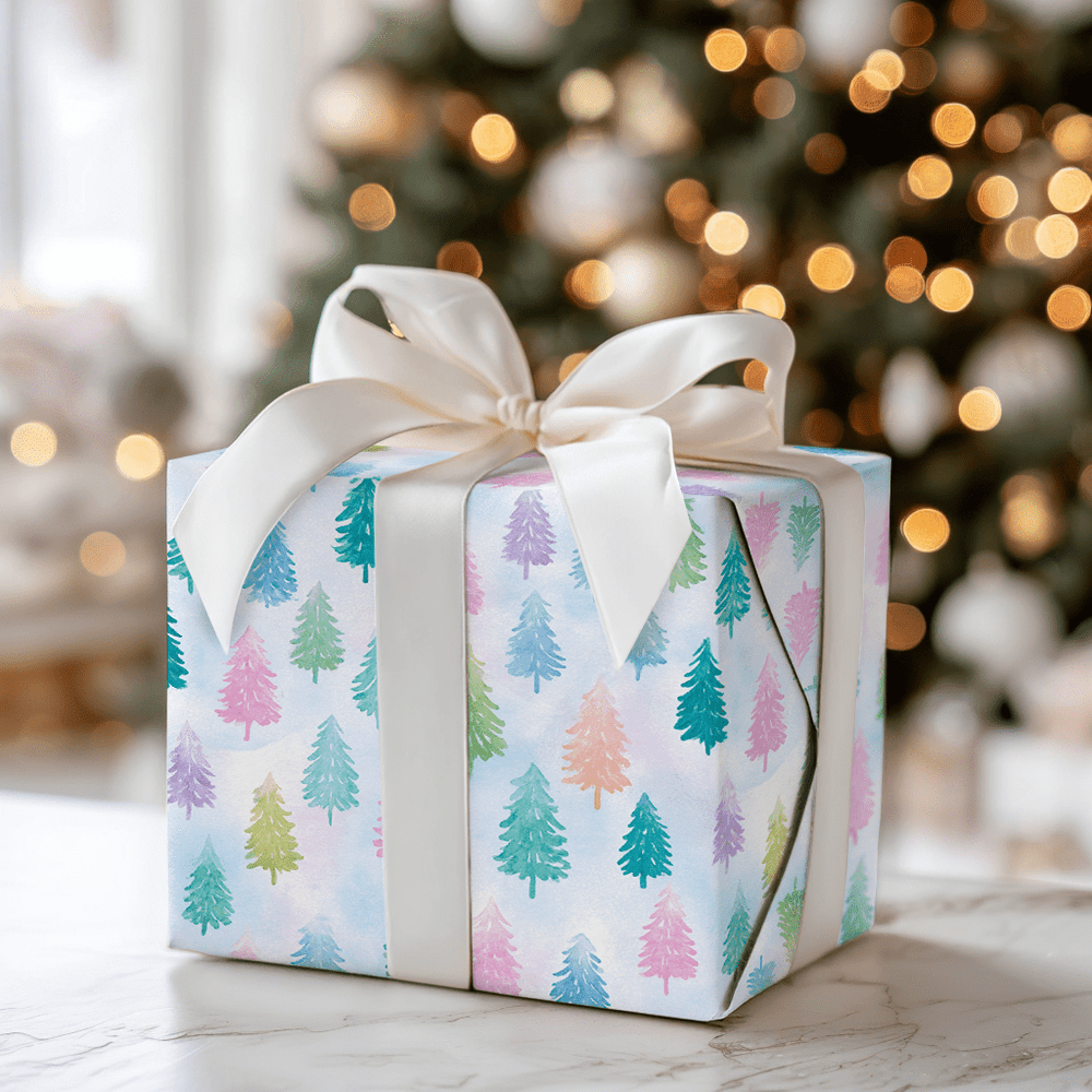 Frost Me in Mint - Wrapping Paper - Aspen & Arlo