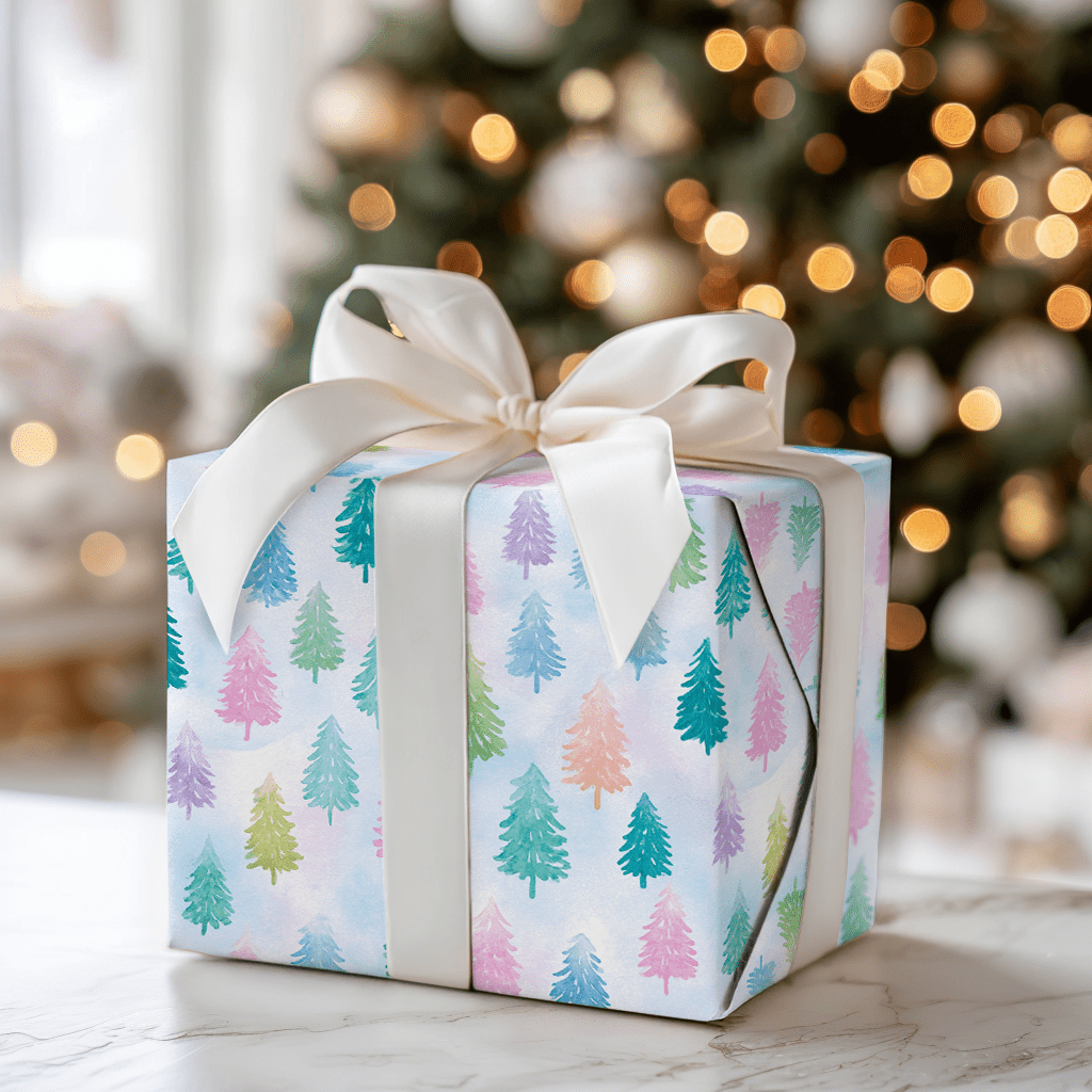 Frost Me in Mint - Wrapping Paper - Aspen & Arlo