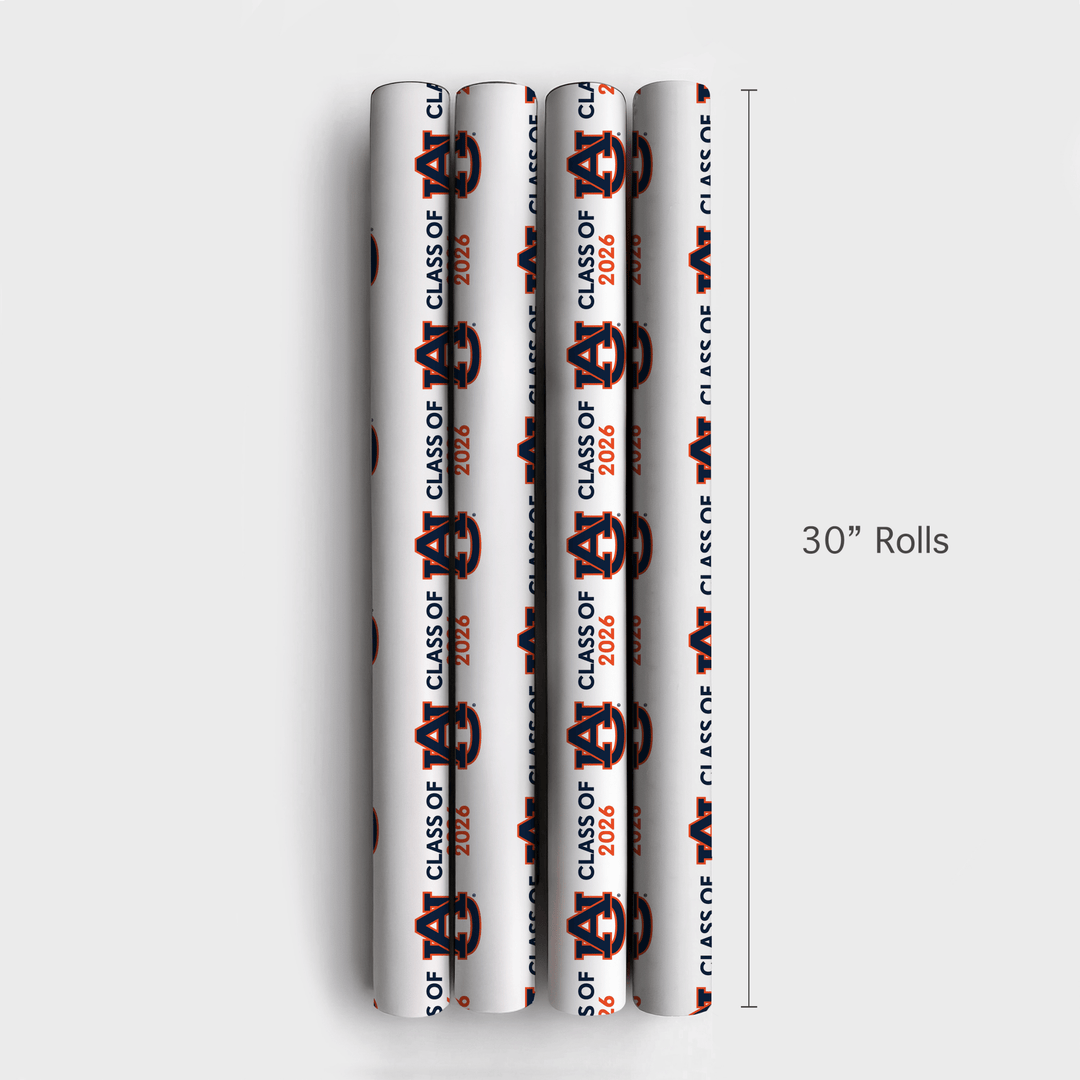 Auburn Class of 2026 - Wrapping Paper - Aspen & Arlo