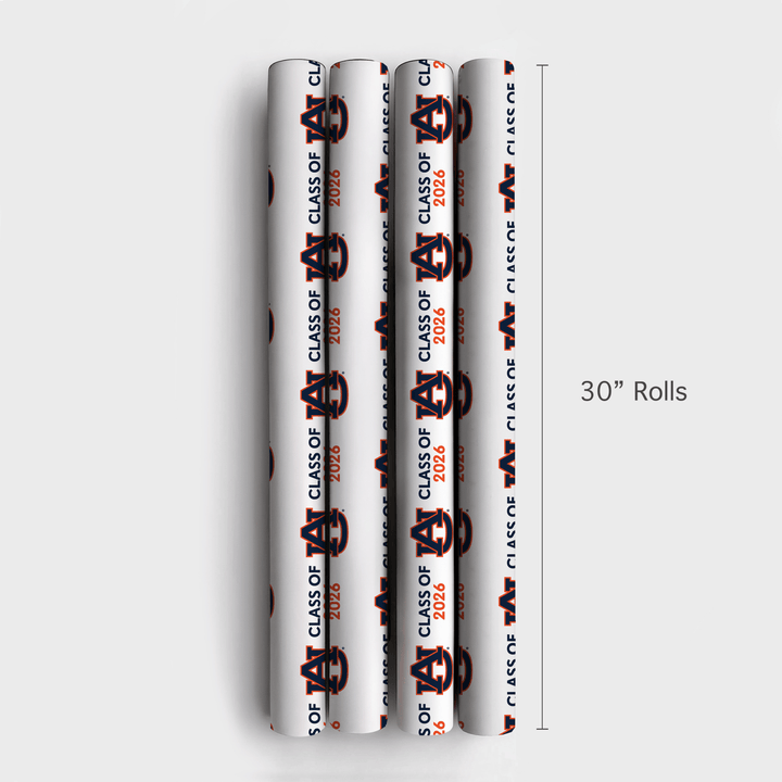 Auburn Class of 2026 - Wrapping Paper - Aspen & Arlo