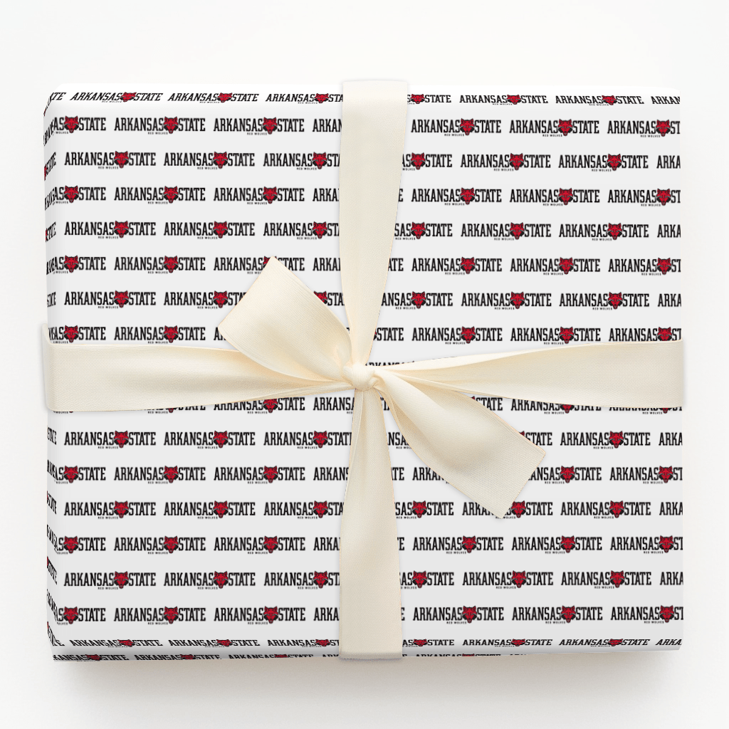 Red Wolves Roots - Wrapping Paper - Aspen & Arlo