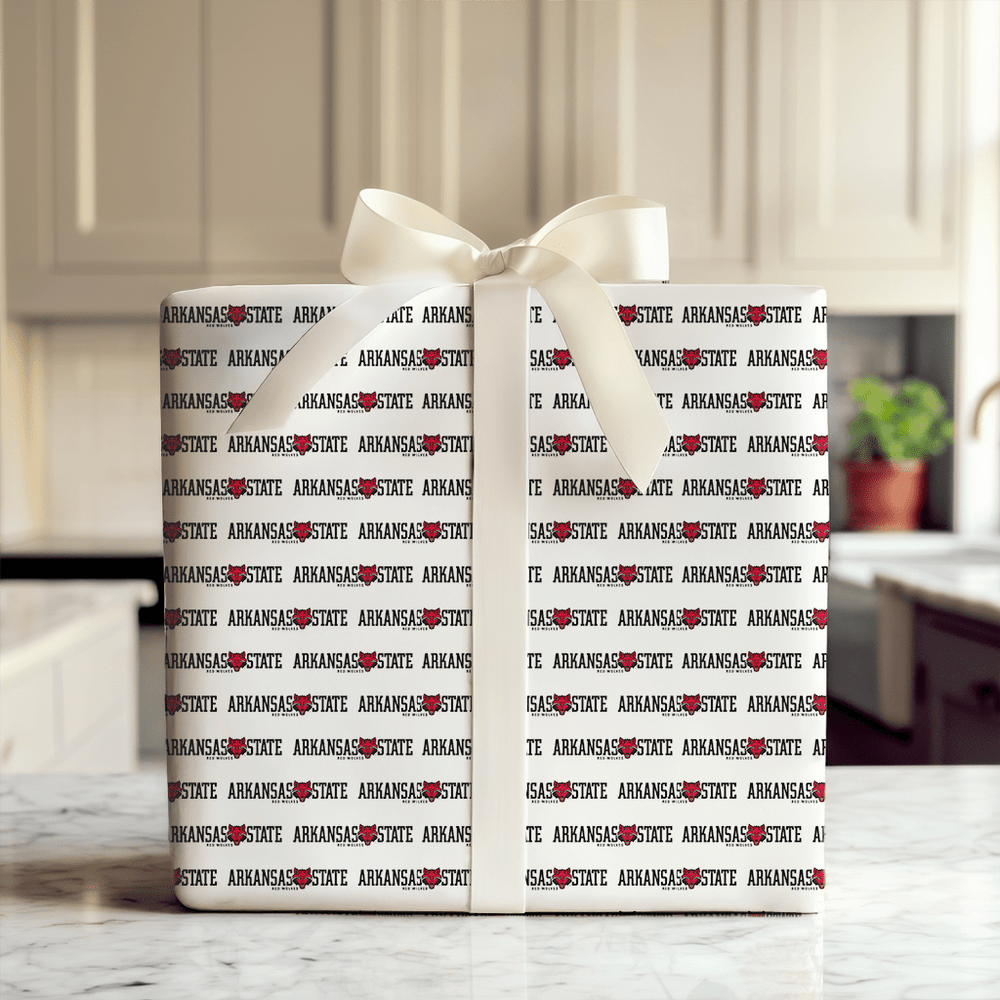 Red Wolves Roots - Wrapping Paper - Aspen & Arlo