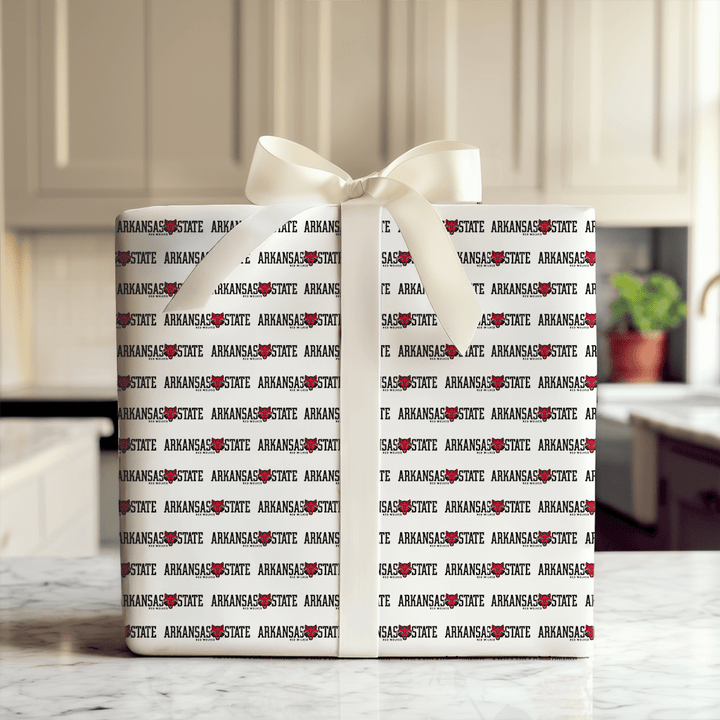 Red Wolves Roots - Wrapping Paper - Aspen & Arlo