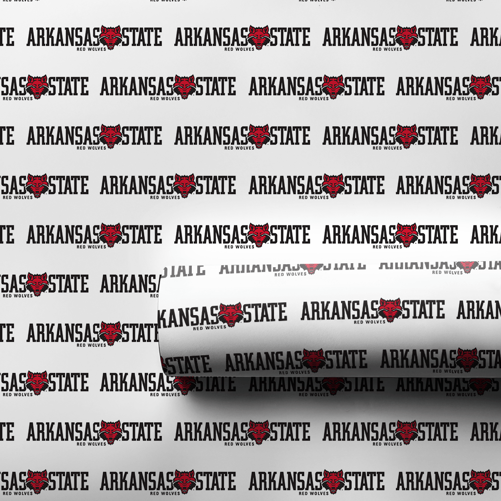 Red Wolves Roots - Wrapping Paper - Aspen & Arlo
