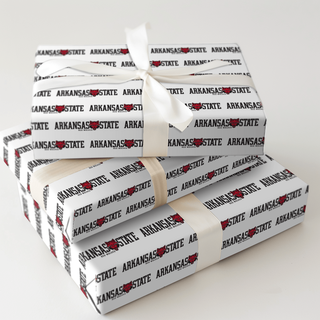 Red Wolves Roots - Wrapping Paper - Aspen & Arlo