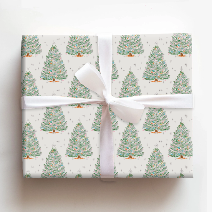 Vintage Tinsel Tree
