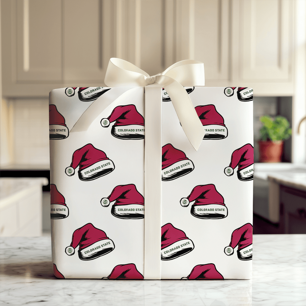 Santa at Colorado State - Wrapping Paper - Aspen & Arlo