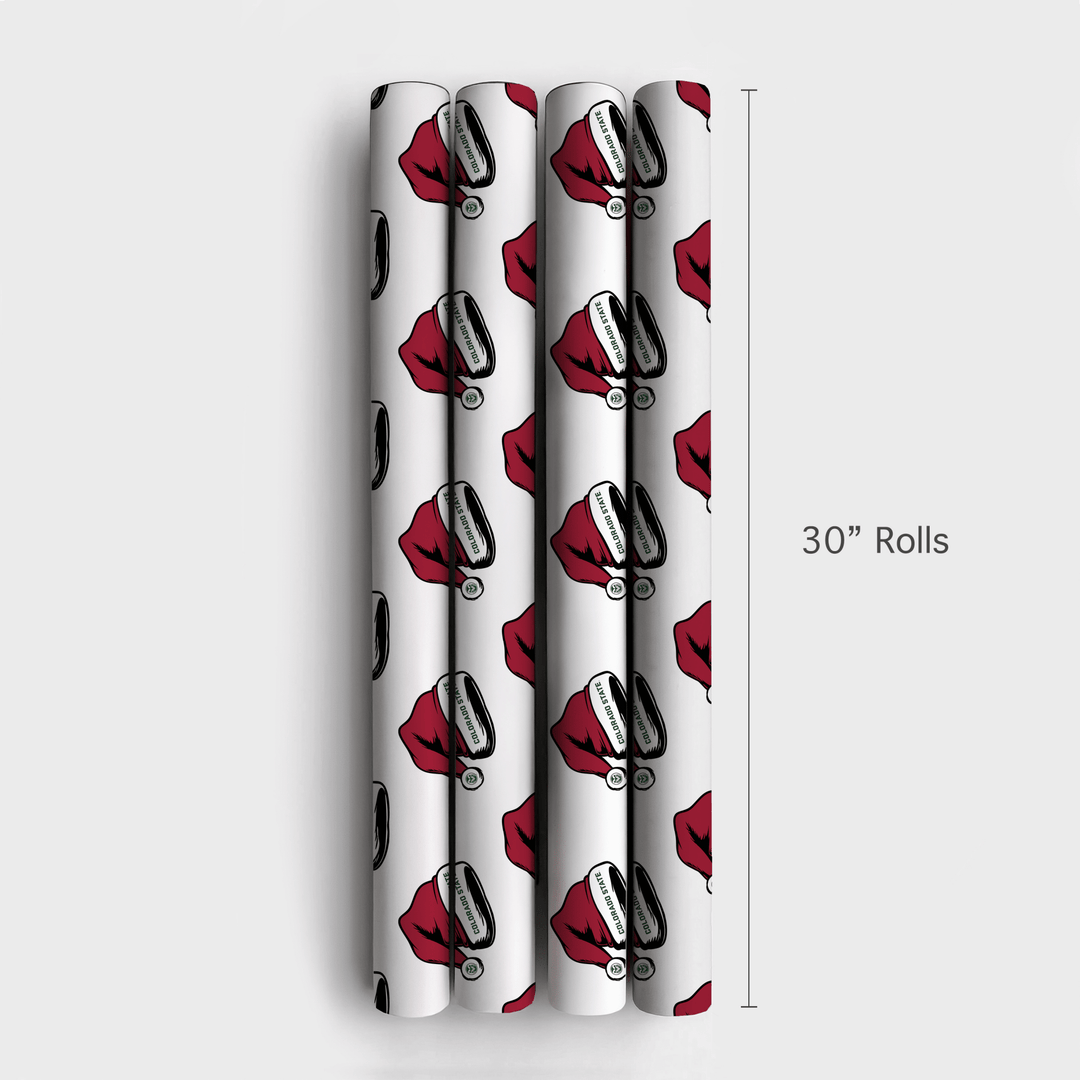 Santa at Colorado State - Wrapping Paper - Aspen & Arlo