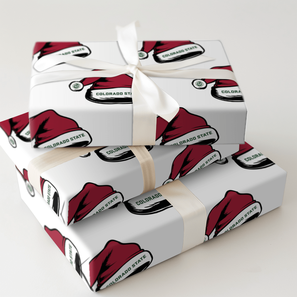 Santa at Colorado State - Wrapping Paper - Aspen & Arlo