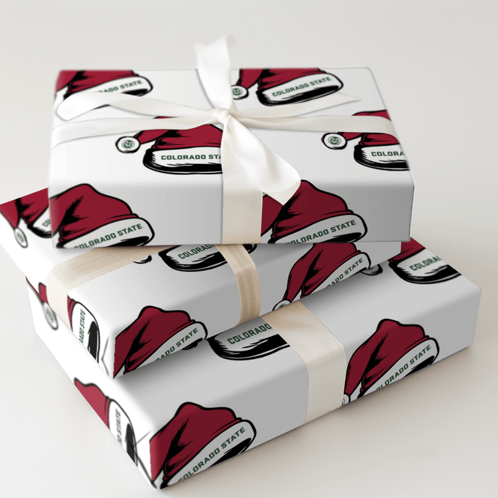 Santa at Colorado State - Wrapping Paper - Aspen & Arlo