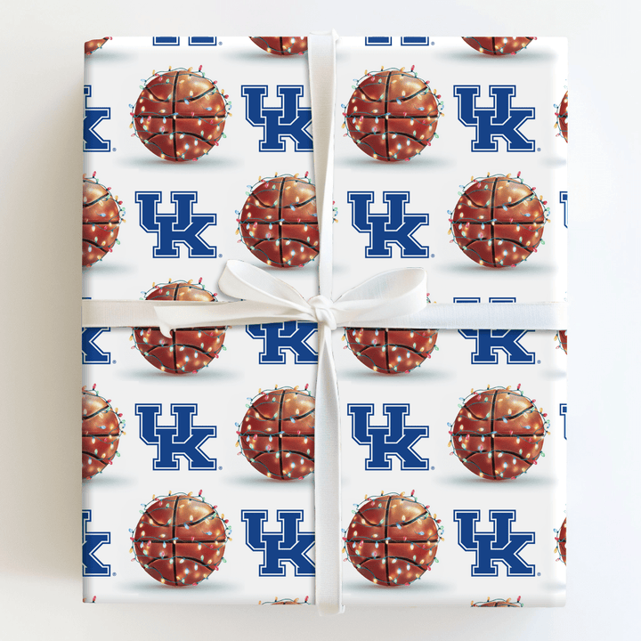 Holiday Hoops Wildcats - Wrapping Paper - Aspen & Arlo