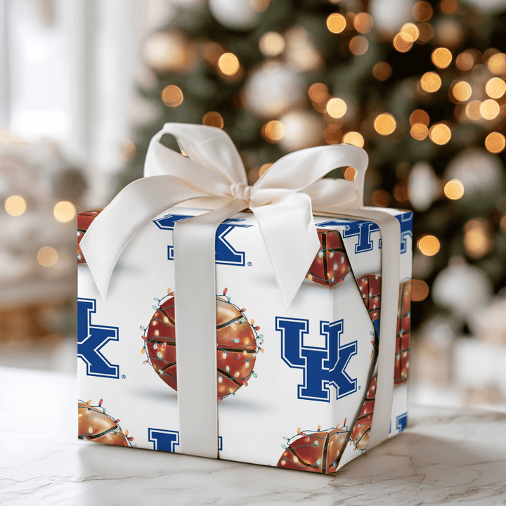 Holiday Hoops Wildcats - Wrapping Paper - Aspen & Arlo