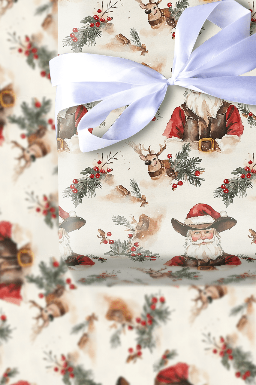 Reindeer Roundup - Wrapping Paper - Aspen & Arlo
