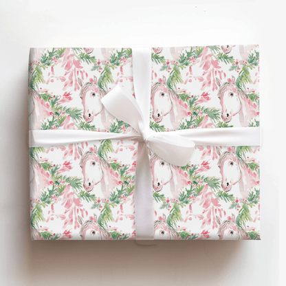 Holiday Horse - Wrapping Paper - Aspen & Arlo