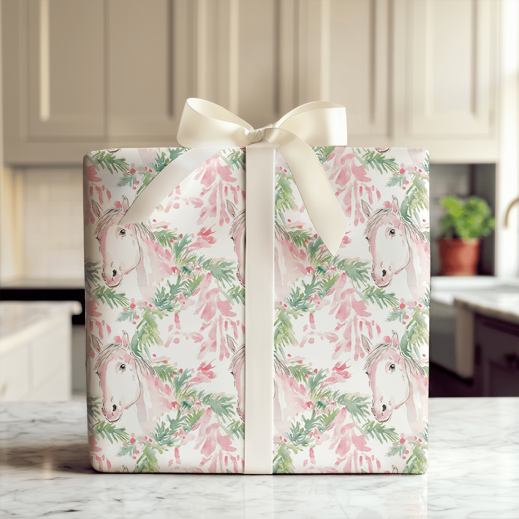 Holiday Horse - Wrapping Paper - Aspen & Arlo