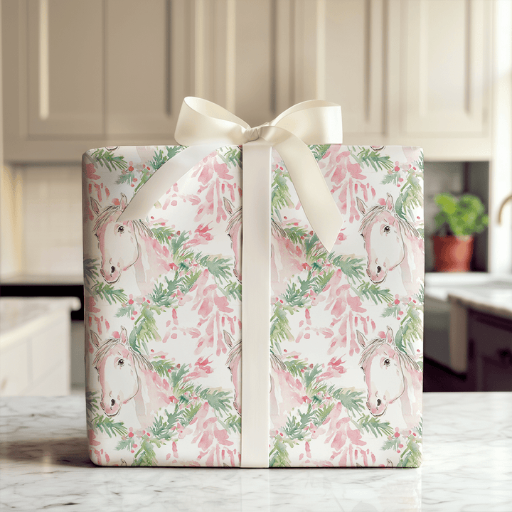 Holiday Horse - Wrapping Paper - Aspen & Arlo
