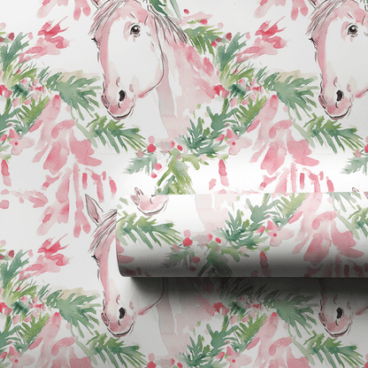 Holiday Horse - Wrapping Paper - Aspen & Arlo