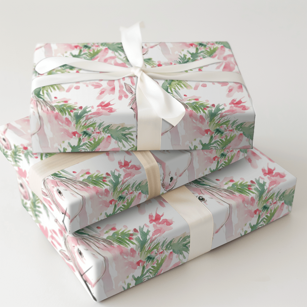 Holiday Horse - Wrapping Paper - Aspen & Arlo