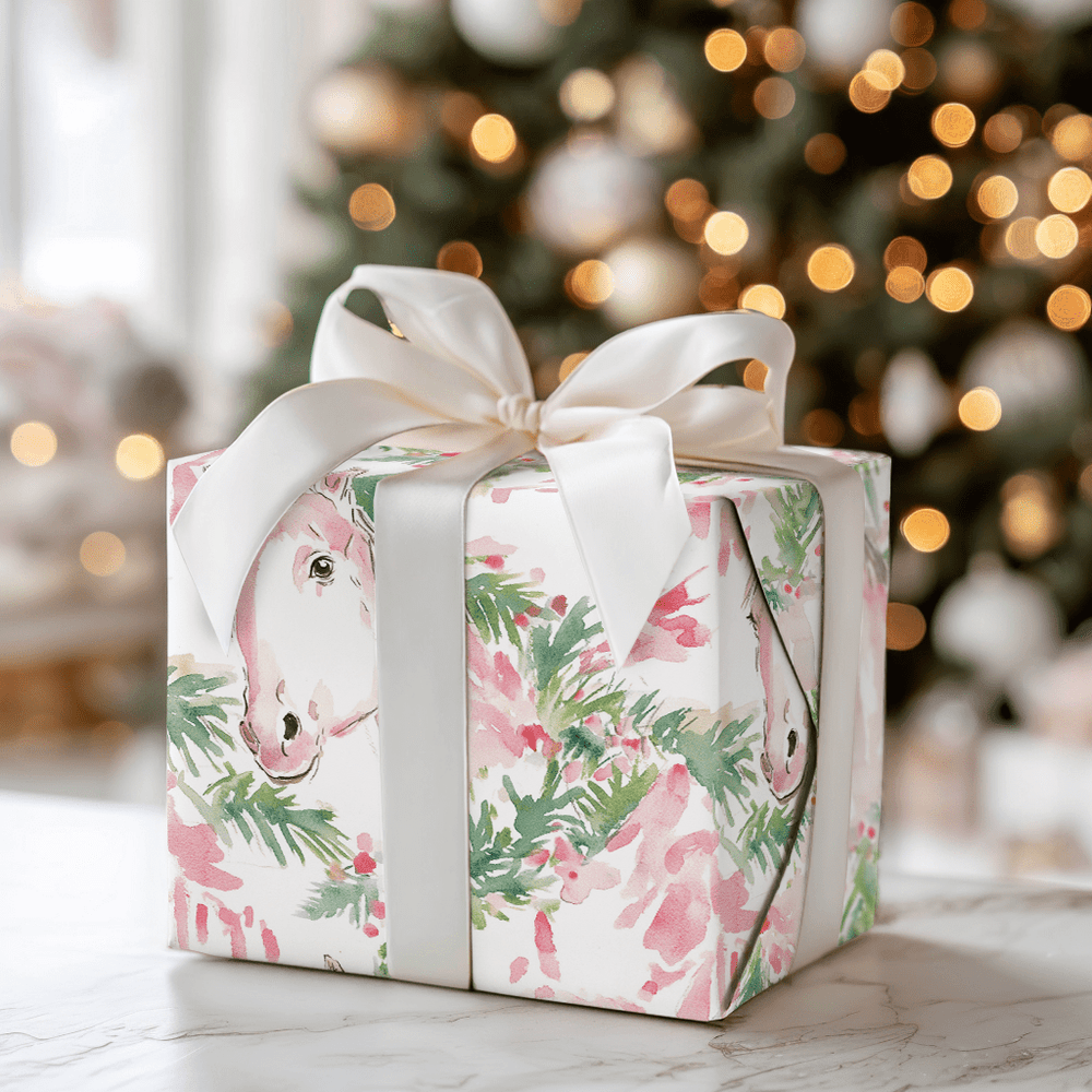 Holiday Horse - Wrapping Paper - Aspen & Arlo