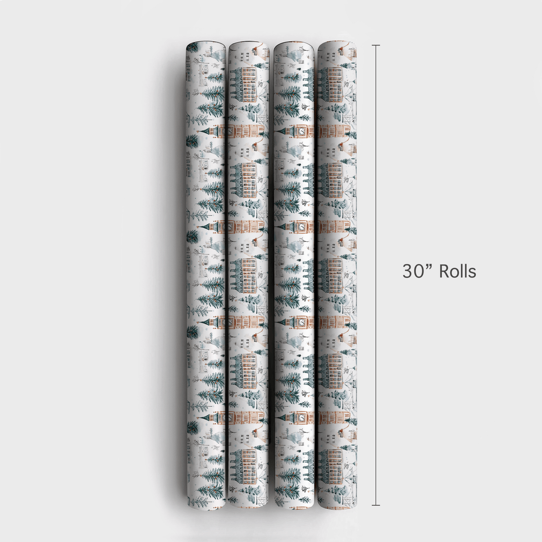 Silent Night Shoreditch - Wrapping Paper - Aspen & Arlo
