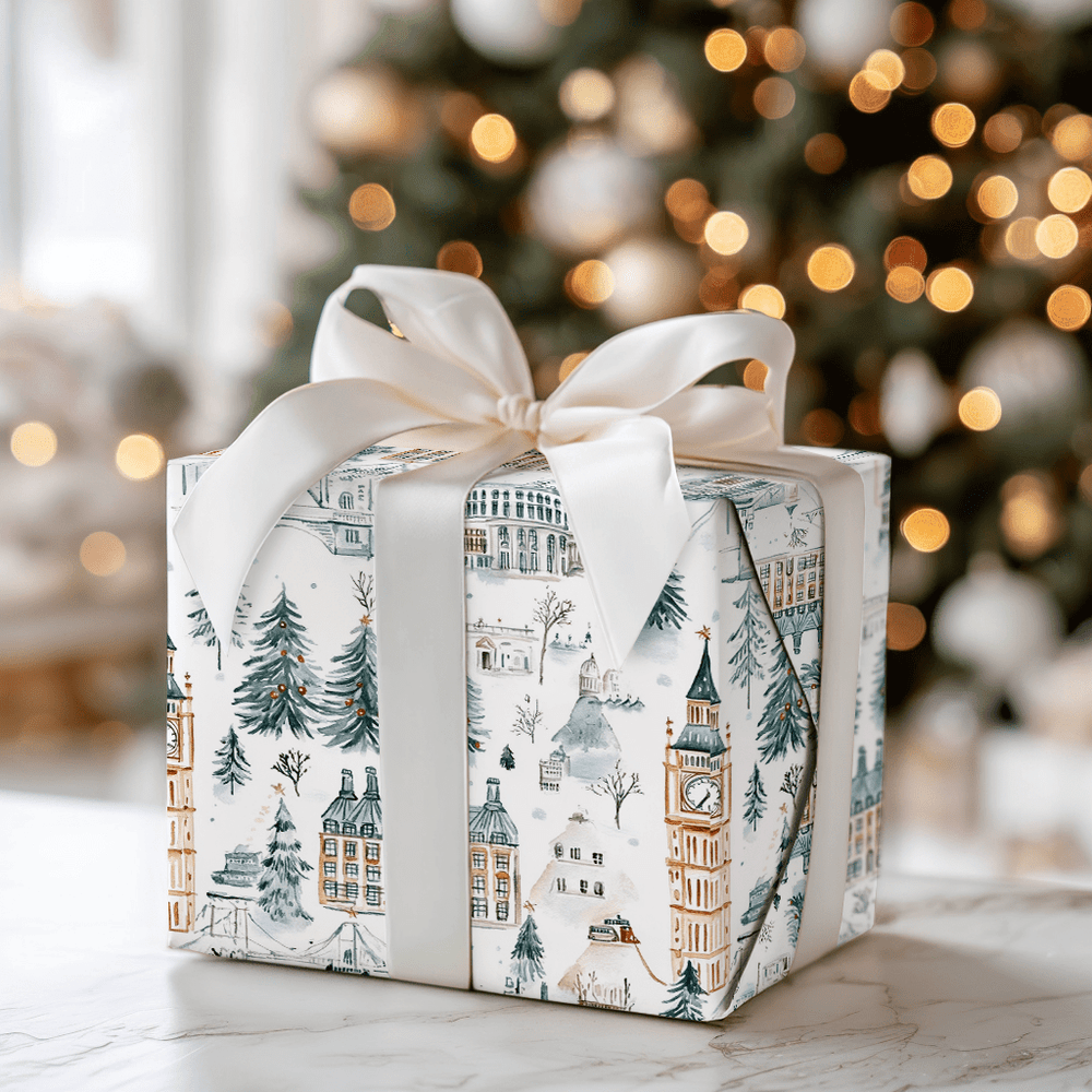 Silent Night Shoreditch - Wrapping Paper - Aspen & Arlo