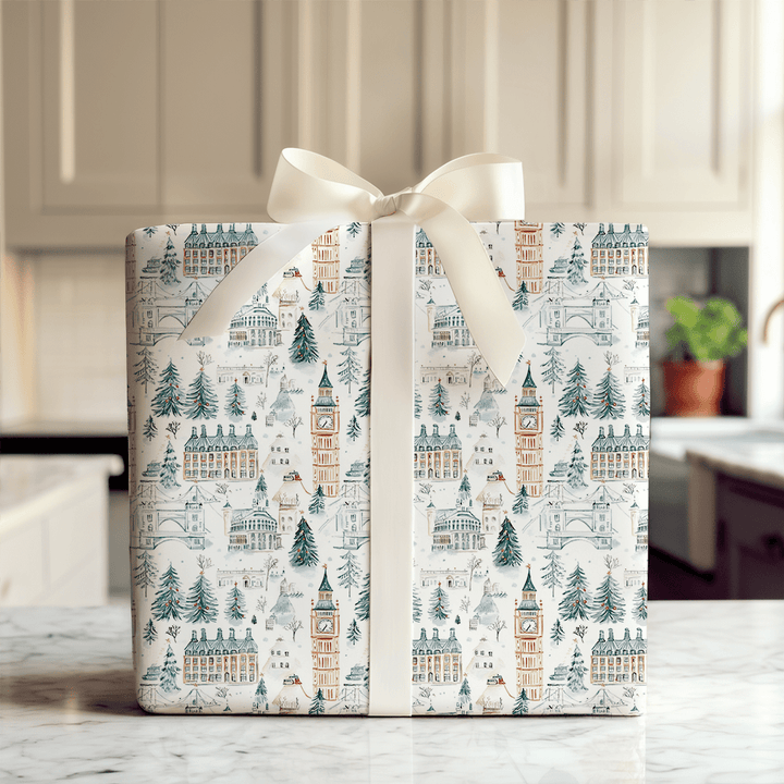 Silent Night Shoreditch - Wrapping Paper - Aspen & Arlo
