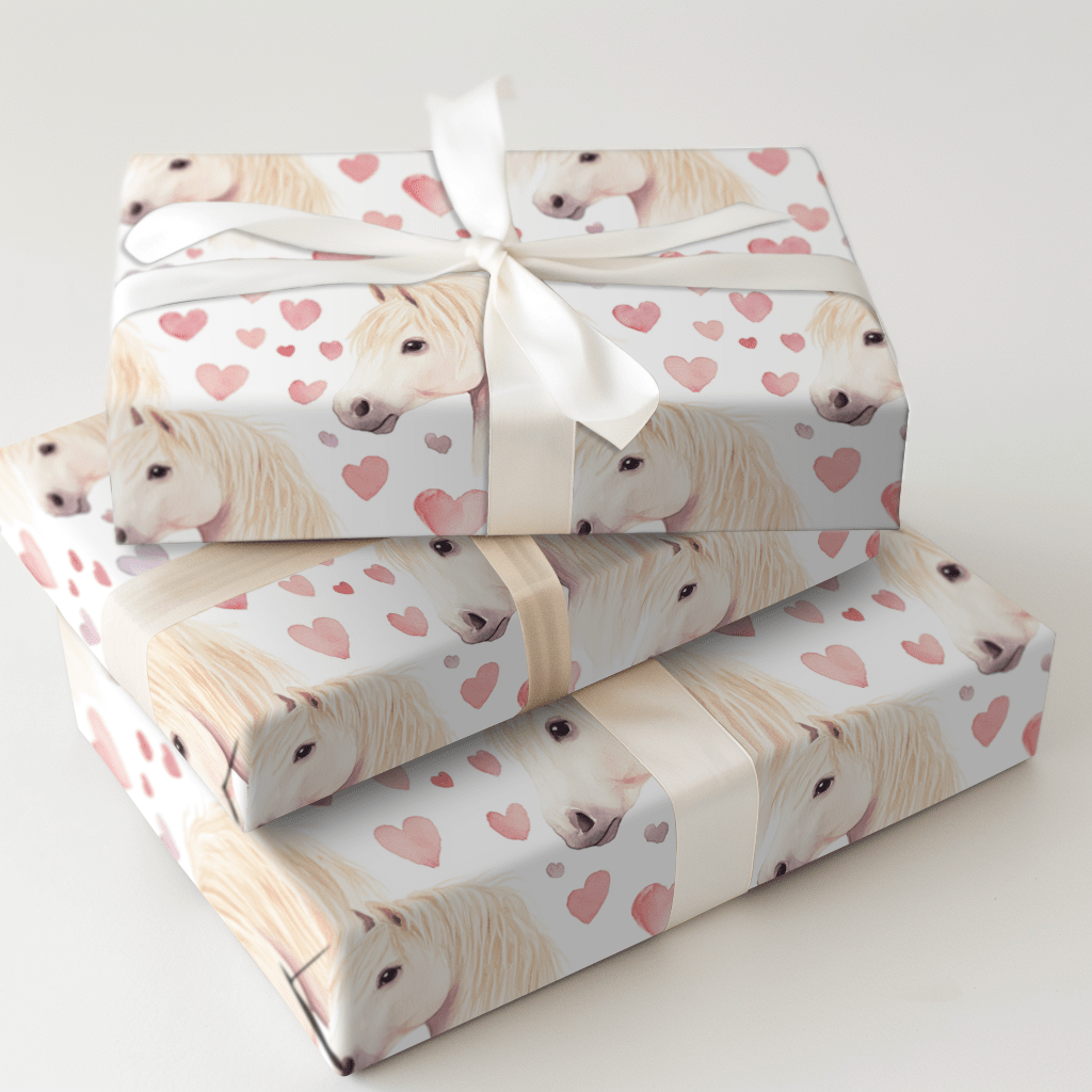 Icelandic Valentines - Wrapping Paper - Aspen & Arlo